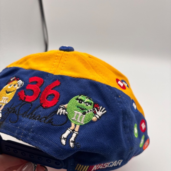 NASCAR M&M's Candy Racing Y2K Snapback Collectible Hat Chase Authentics - Picture 4 of 9
